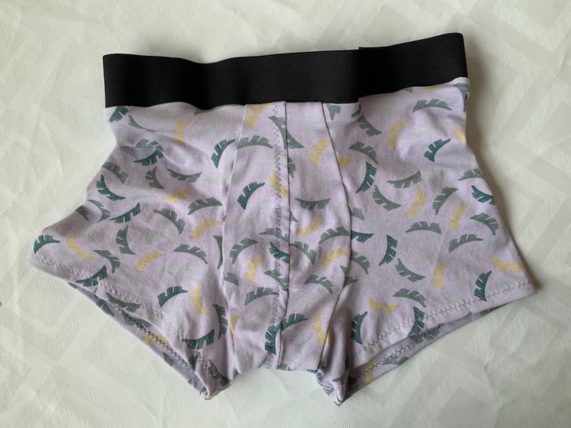 Tester 2 - Finished men's underwear made from the pattern